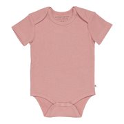 Little Dutch - Body manica corta a costine "Rosa Vintage" 50/56