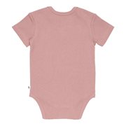 Little Dutch - „Vintage Pink“ gerippter Kurzarm-Body 50/56