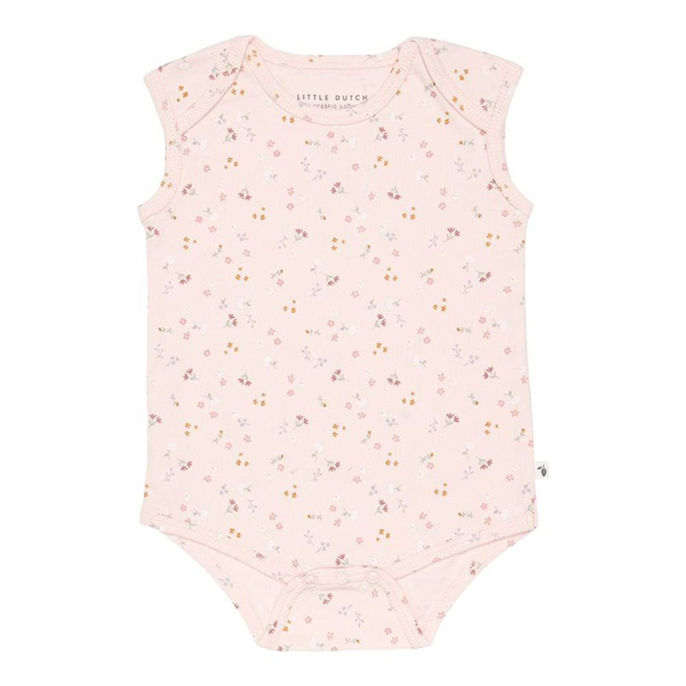 Little Dutch - Body senza maniche "Little Pink Flowers"