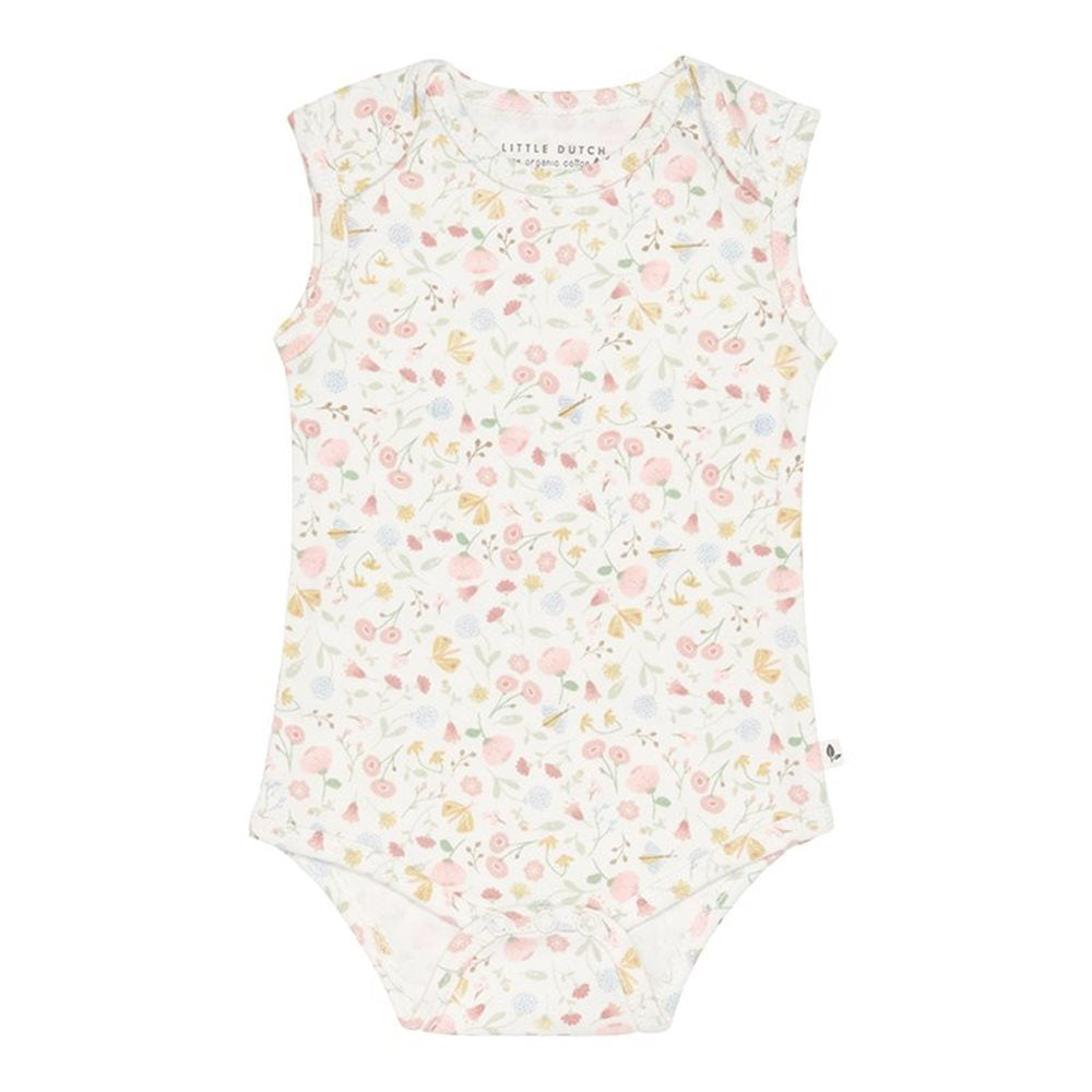 Little Dutch - Body senza maniche "Flowers & Butterflies"