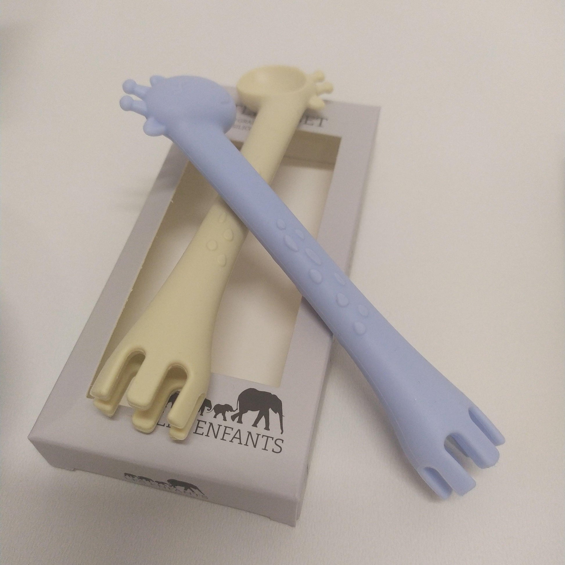 Les Enfats - Set pappa in silicone Blu - Nani&S di Enza Tramontana