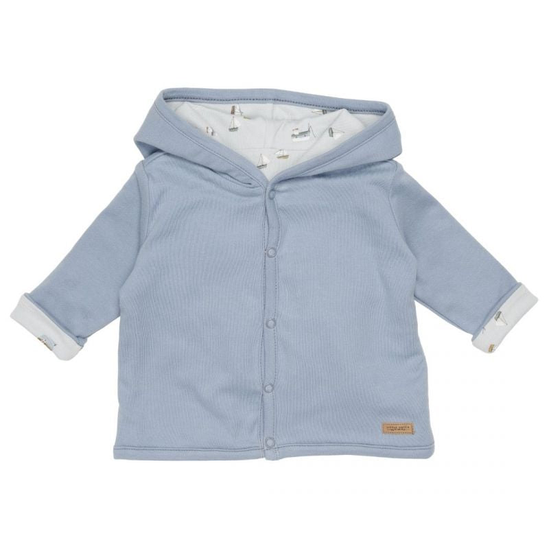 Little Dutch - Giacca reversibile "Sailor Bay/Blue" 50/56