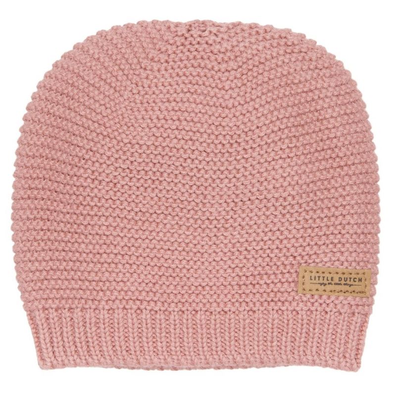 Little Dutch - Cappello Tricotti "Rosa antico" TAGLIA 1