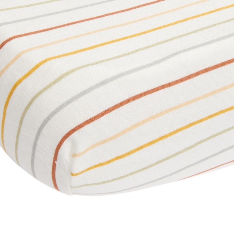 Lenzuolo sotto con angoli Lettino 70x140cm Vintage Sunny Stripes