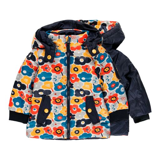 BOBOLI - Parka per bambina reversibile