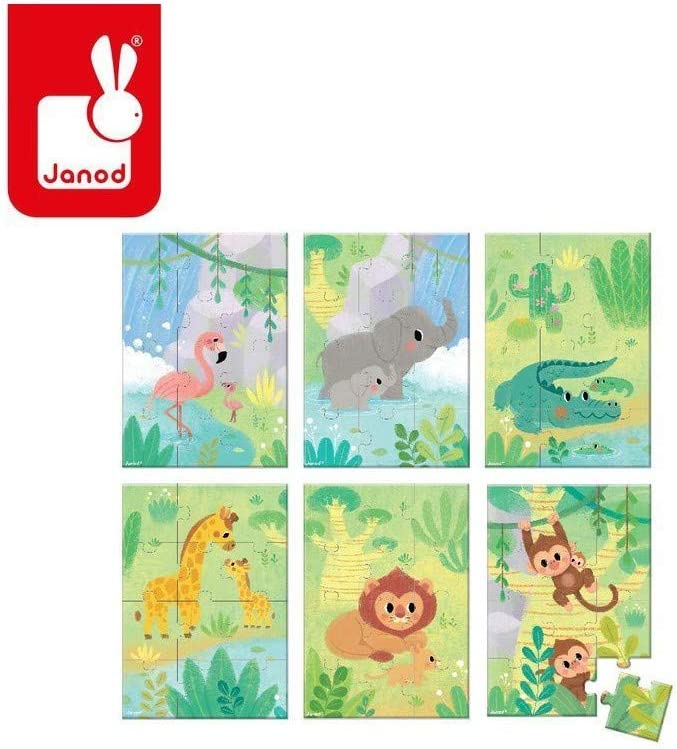 Janod - Puzzle tascabile da collezione