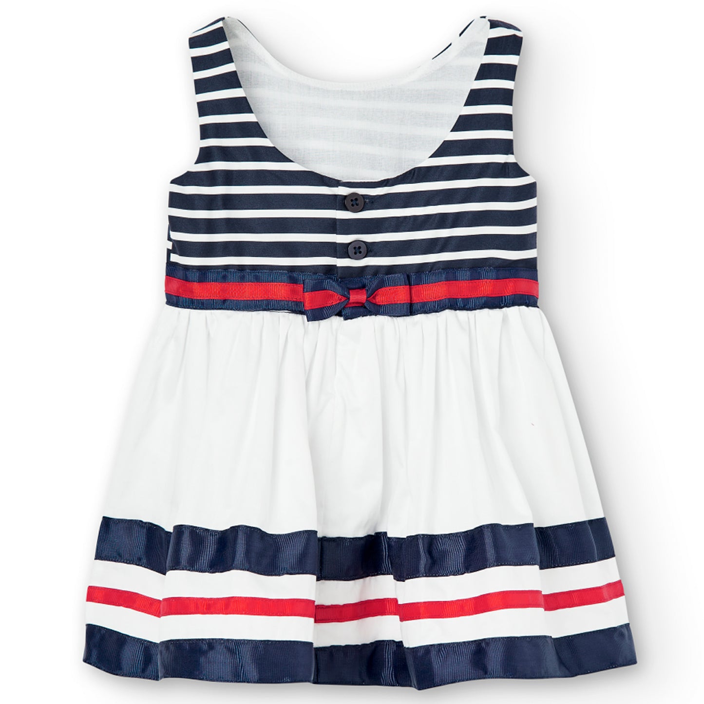 BOBOLI - Vestito satin smanicato bimba