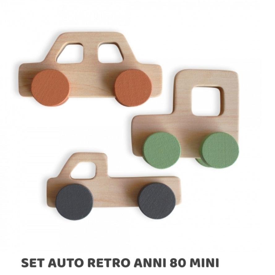 Set Retro Cars anni '80 mini - Nani&S di Enza Tramontana