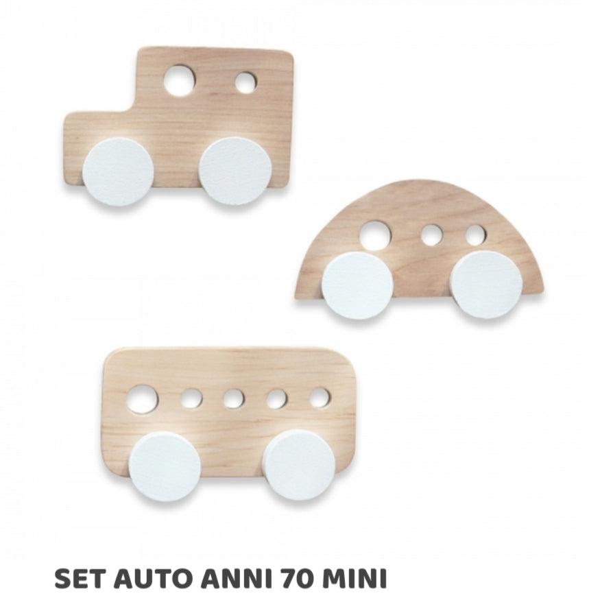 Set Retro Cars anni '70 mini - Nani&S di Enza Tramontana