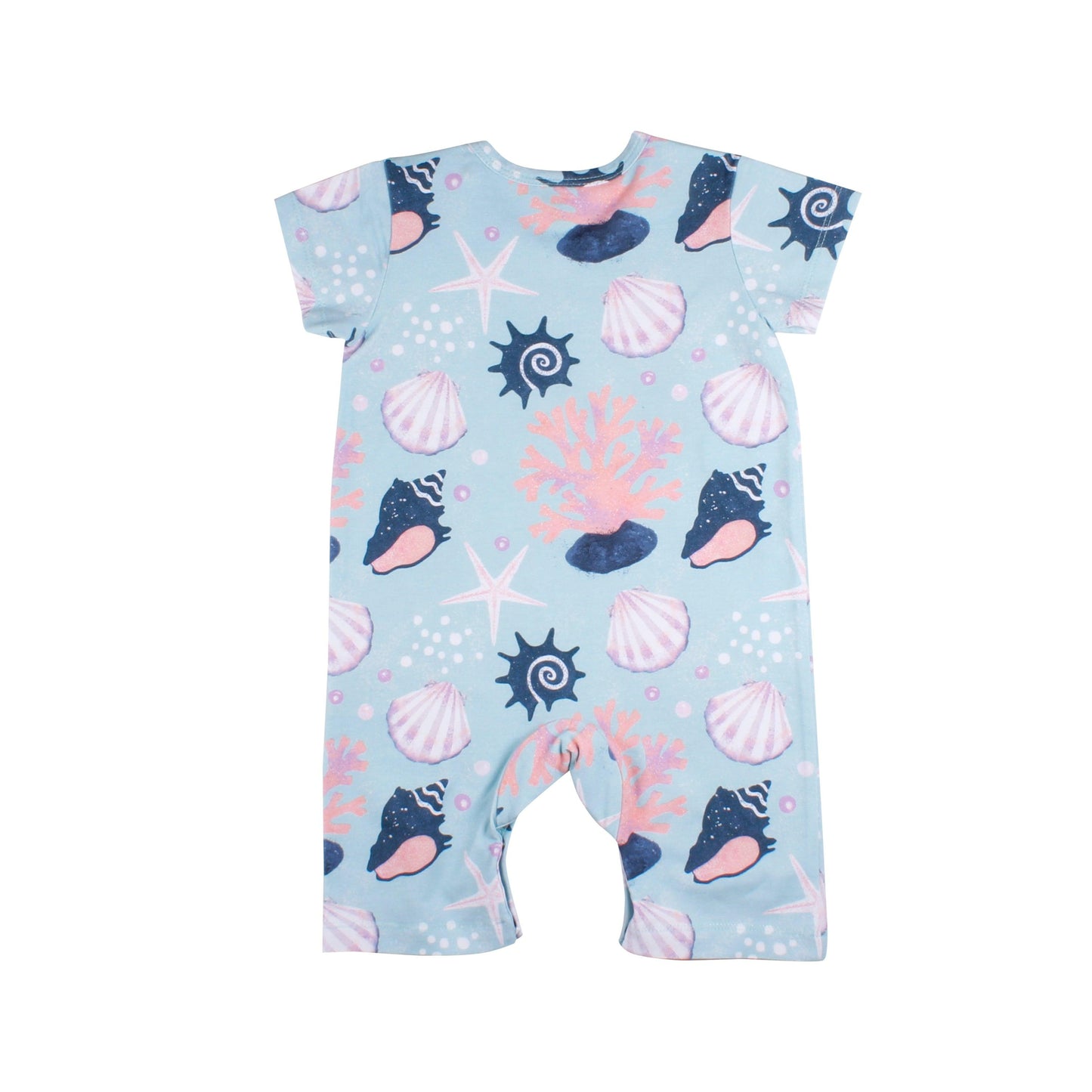 Walkiddy - Tutina maniche corte e pantaloncino Shell&Pearls - Nani&S di Enza Tramontana