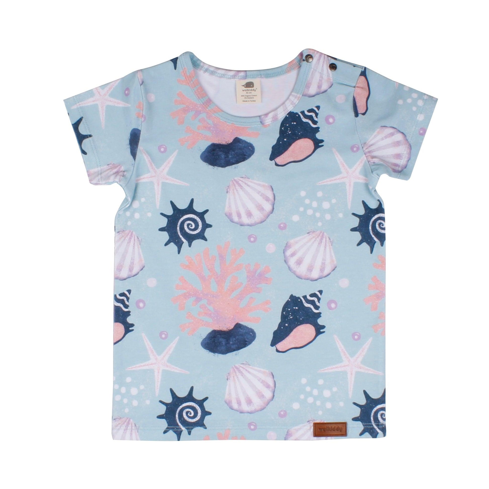 Walkiddy - T-Shirt 2pz Shell&Pearls (2-10 ANNI) - Nani&S di Enza Tramontana