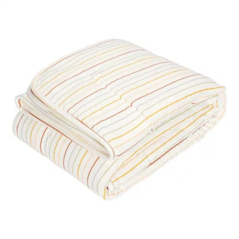 Little Dutch - Coperta culla 70x100 cm Vintage Sunny Stripes