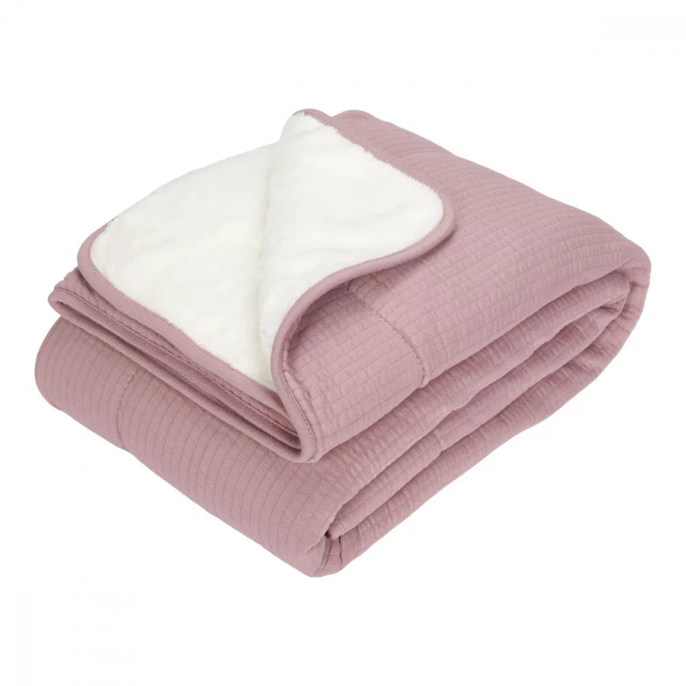 Little Dutch - Coperta culla 70x100 cm Malva