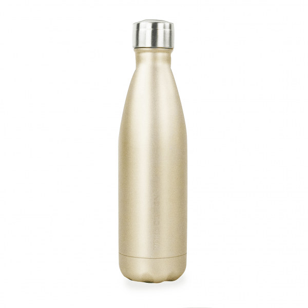 YokoDesign-Borraccia termica dorata 500ml - Nani&S di Enza Tramontana