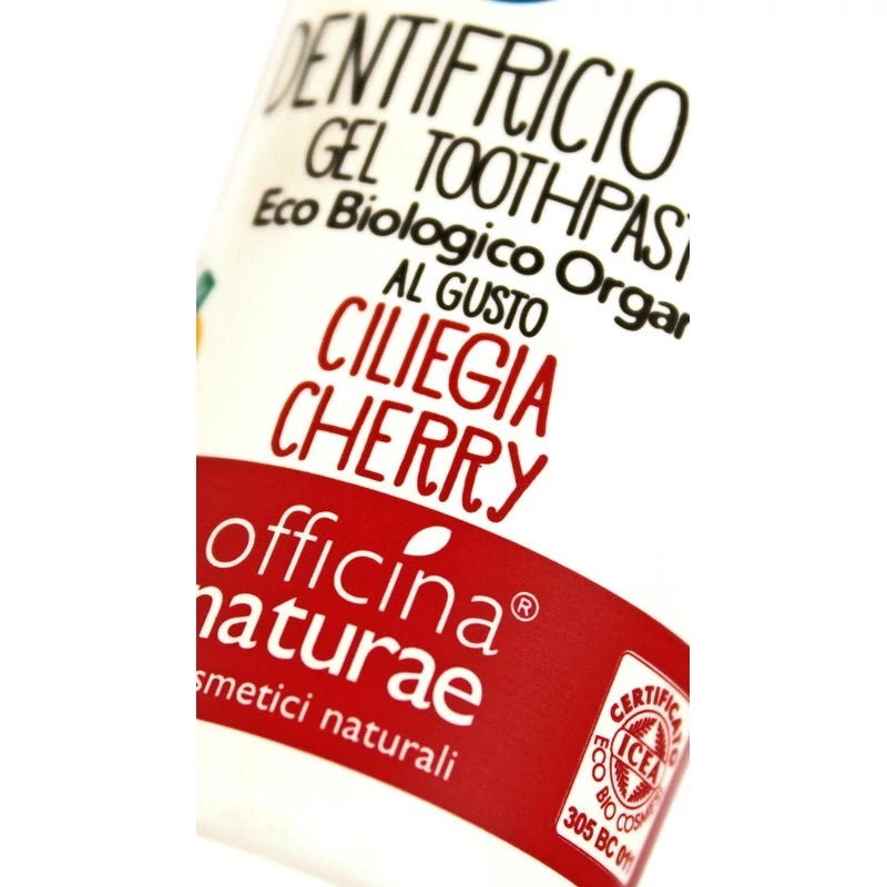 Officina Naturae - Dentifricio naturale gel "Ciliegia"