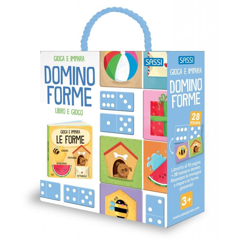 Domino forme. Gioca e impara - Gioco puzzle - Nani&S di Enza Tramontana