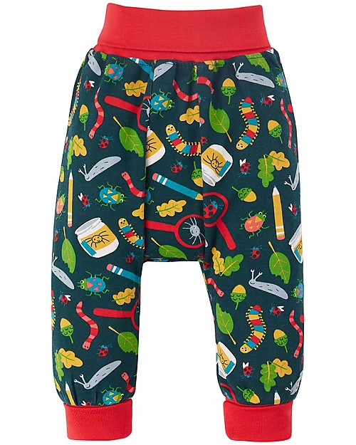 FRUGI - Pantaloni morbidi "Insetti"