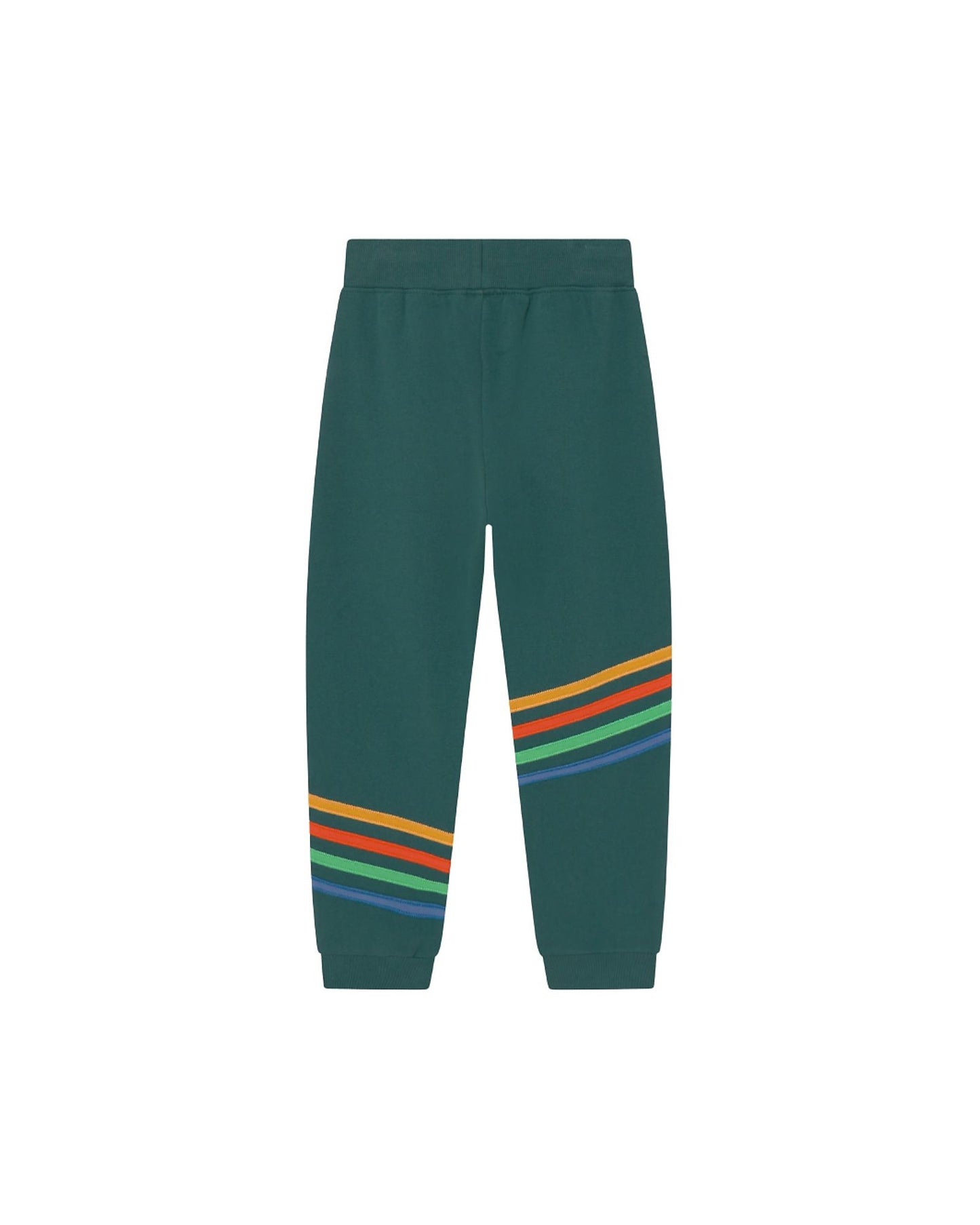 FRUGI - Petrolgrüne Trainingshose „Arcobaleno“.