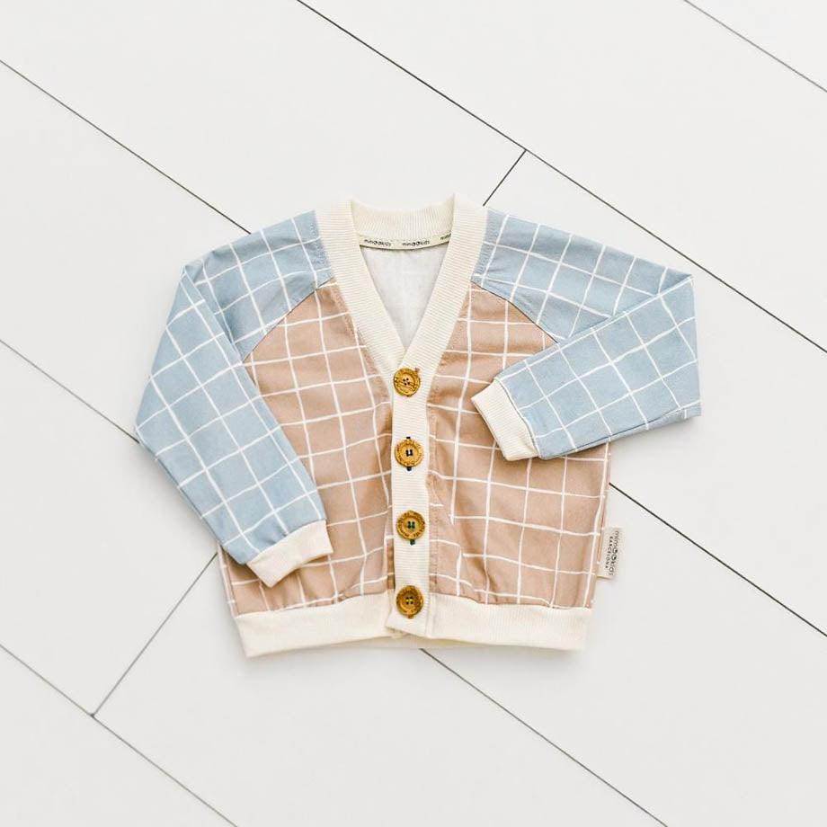 MimOOkids-Cardigan checkers - Nani&S di Enza Tramontana