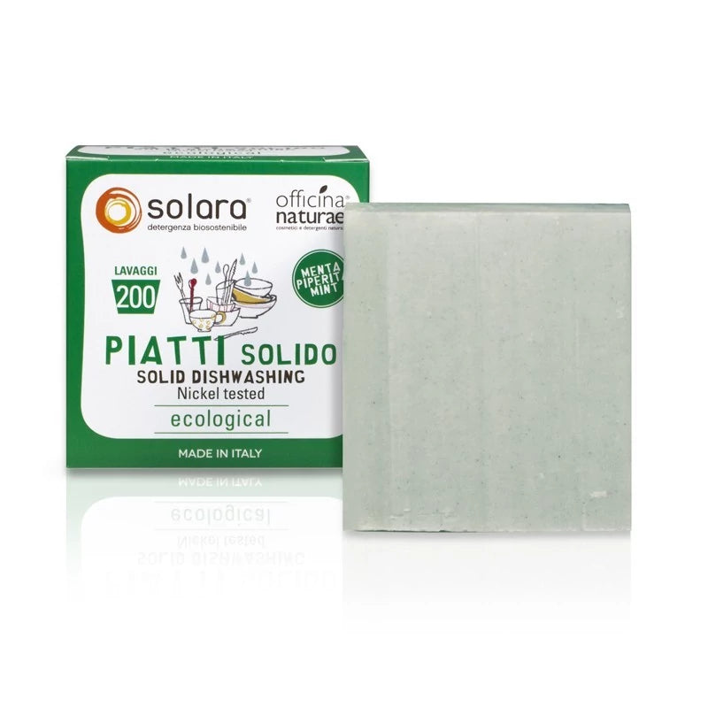 Solara - Detersivo Piatti solido alla Menta Piperita 180gr