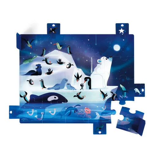 Janod - Puzzle Sorpresa "Sotto le stelle" 20 PZ