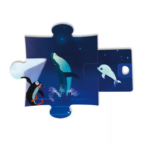 Janod - Puzzle Sorpresa "Sotto le stelle" 20 PZ