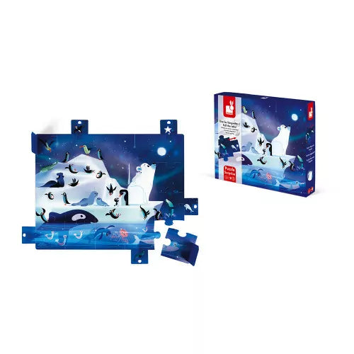 Janod - Puzzle Sorpresa "Sotto le stelle" 20 PZ