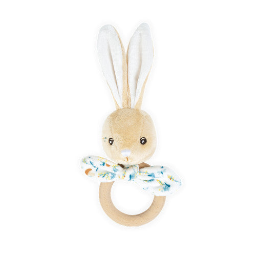 KALOO - Beißring „Justin the Bunny“ – Holz