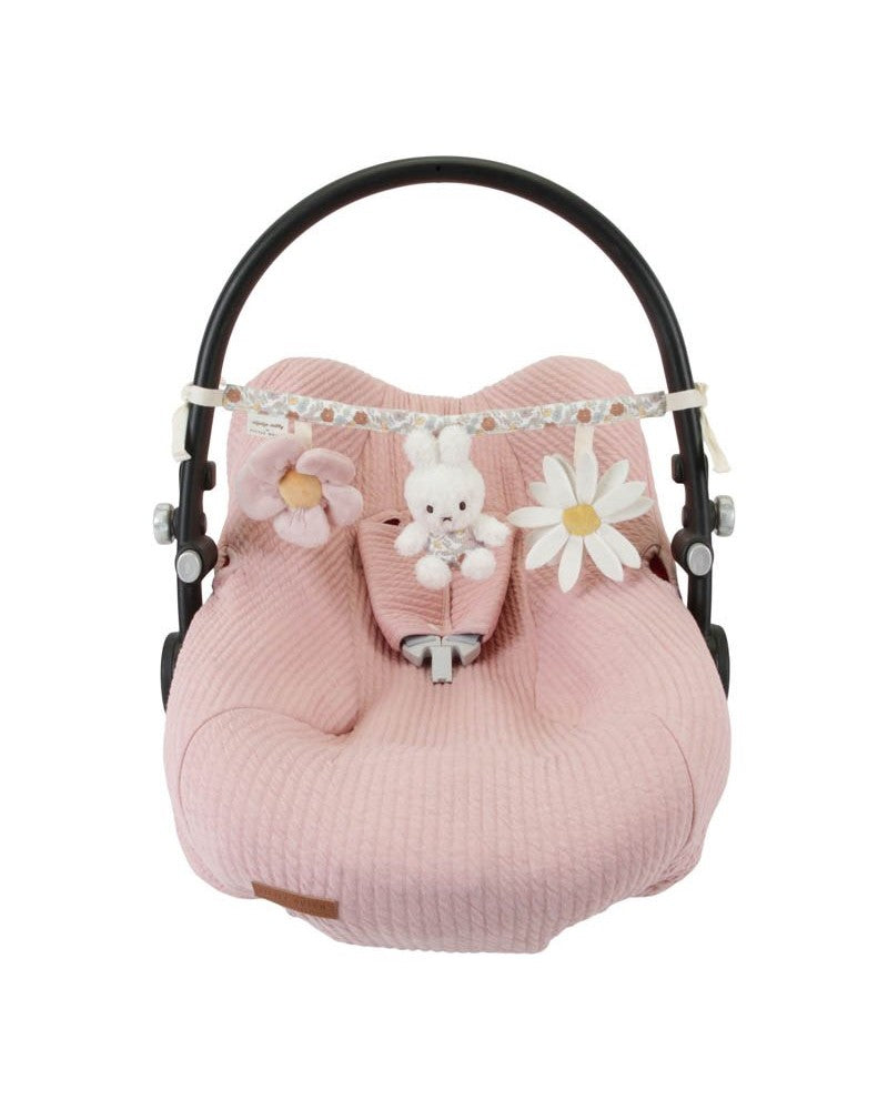Little Dutch - Kettenspiel für Kinderwagen „Miffy und die Blumen“