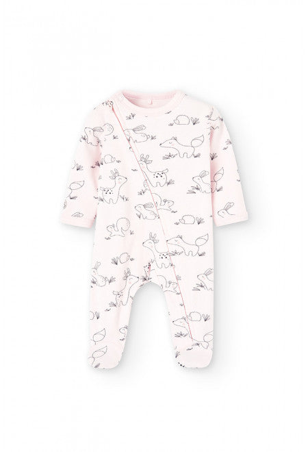 BOBOLI - Tutina interlock "animali" neonato